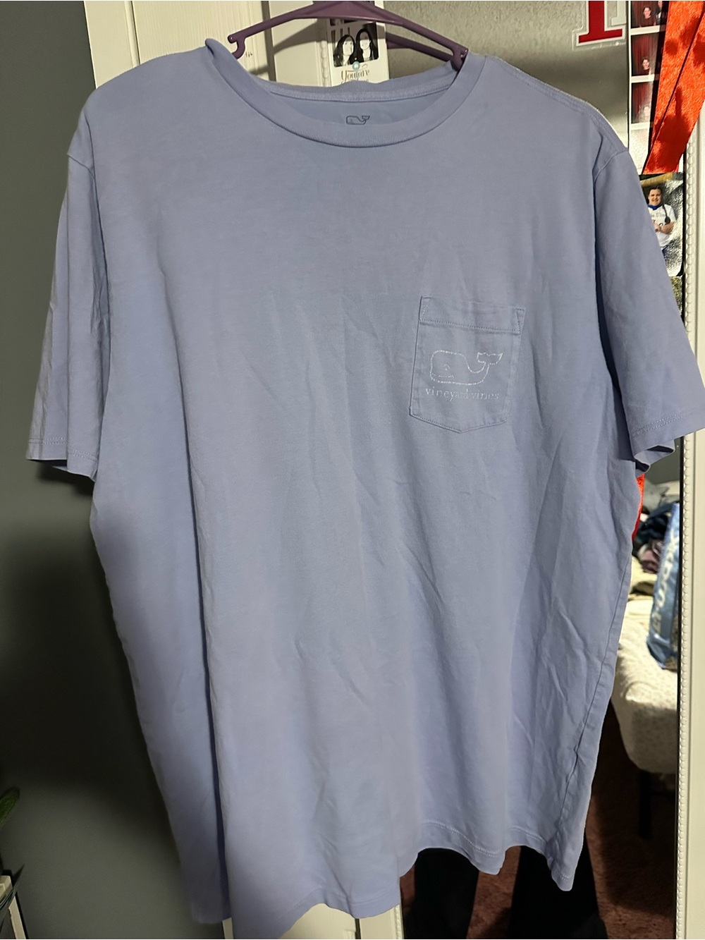 Vineyard Vines Men's Pocket T-Shirt - Light Lavender